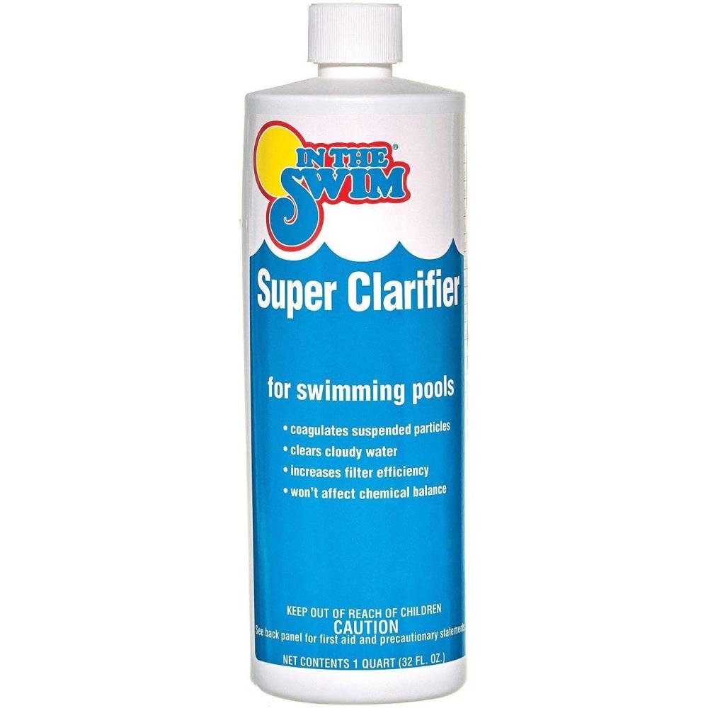 imageIn The Swim Super Clarifier  Highly Concentrated Pool Water Clarifier for Sand ampamp Cartridge Filters  1 Quart1 Quart