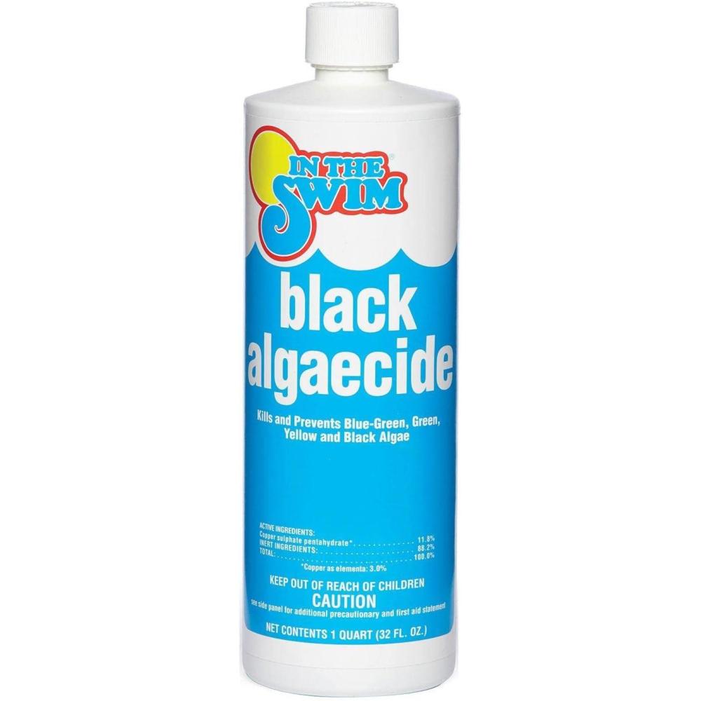 imageIn The Swim Black Algaecide  Eradicates Black Algae in Swimming Pools  Copper Sulfate Pentahydrate  1 QuartSingle