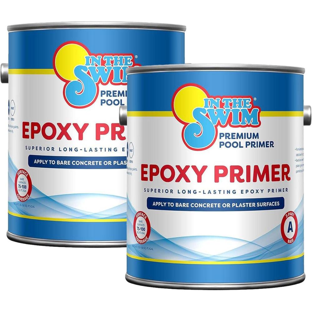 imageIn The Swim Gunite Primer for EpoxyBase Swimming Pool Paints  1 Gallon  2Pack