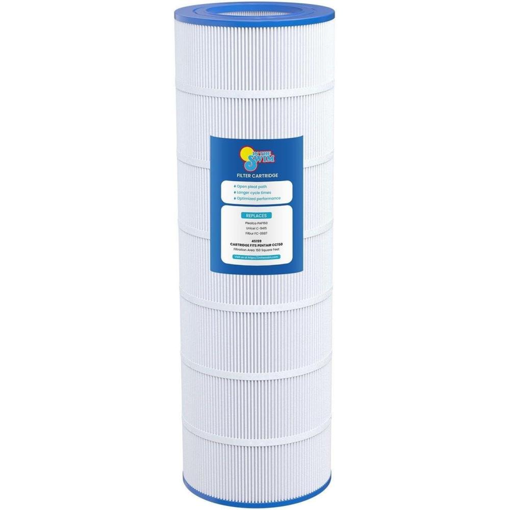 imageIn The Swim Standard Pool Filter Cartridge 4Pack Replacement for Pentair Clean ampamp Clear Plus 420 CCP420 FilterStandard