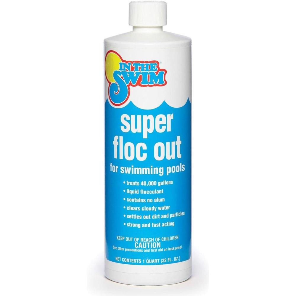 imageIn The Swim Super Floc Out  Drop The Gunk Ditch The Cloud Dive Into Clear Water  1 Quart