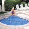 In The Swim 9′ x 9′ Blue Solar Cover 12 Mil for Solar Heating Spas and Hot Tubs