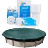 imageIn The Swim Closing Bundle 28 Round Polar Plus Pool Cover and 35K Gallon Winter Closing Kit