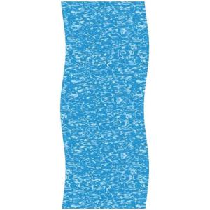 In The Swim 15 x 30 Oval 20 Mil Overlap Pool Liner for Above Ground Swimming Pools – 48/52 Inch Wall Height – All Swirl Design(20 mil-All Swirl)