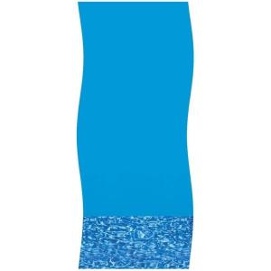 In The Swim 15 x 30 Oval 20 Mil Overlap Pool Liner for Above Ground Swimming Pools – 48/52 Inch Wall Height – All Swirl Design(20 mil-Swirl Bottom)
