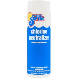 In The Swim Chlorine Neutralizer for Swimming Pools – Quickly Reduces Chlorine Sanitizer Levels – 90% Sodium Thiosulfate – 15 Pounds(2.25 Pound)