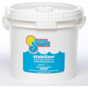 In The Swim Pool Stabilizer – 100% Cyanuric Acid for Chlorine Protection and Efficiency – 45 Pound(Bucket)