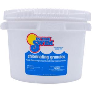 In The Swim Sodium Dichlor Chlorine Shock Granules for Sanitizing Swimming Pools – Fast Dissolving, pH Balanced Sanitizer – 56% Available Chlorine, 99% Sodium-Dichlor – 40 Pound(25 Pound)