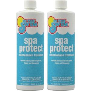 In The Swim Spa Protect Mineral Stain Remover for Spas and Hot Tubs – 1 Quart(2-Pack)