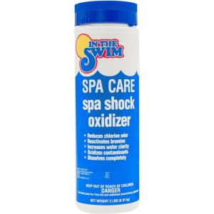 In The Swim Spa & Hot Tub Care Chlorine-Free, Odor-Reducing Shock-Oxidizer for Spas and Hot Tubs – 2 Pounds for Fresh, Invigorating Water(Single)