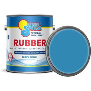 In The Swim Synthetic Rubber-Base Pool Paint – Dark Blue 1 Gallon