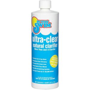 In The Swim Ultra 4-in-1 Clarifier – Swimming Pool & Pond Water Clarifier with Advanced Particle-Binding Formula – 1 Quart(Clarifier)