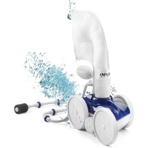 Polaris Vac-Sweep 280 Pressure-Side In-ground Pool Cleaner, Double Venturi Jet Powered, 31ft of Hose with an All Purpose Debris Bag