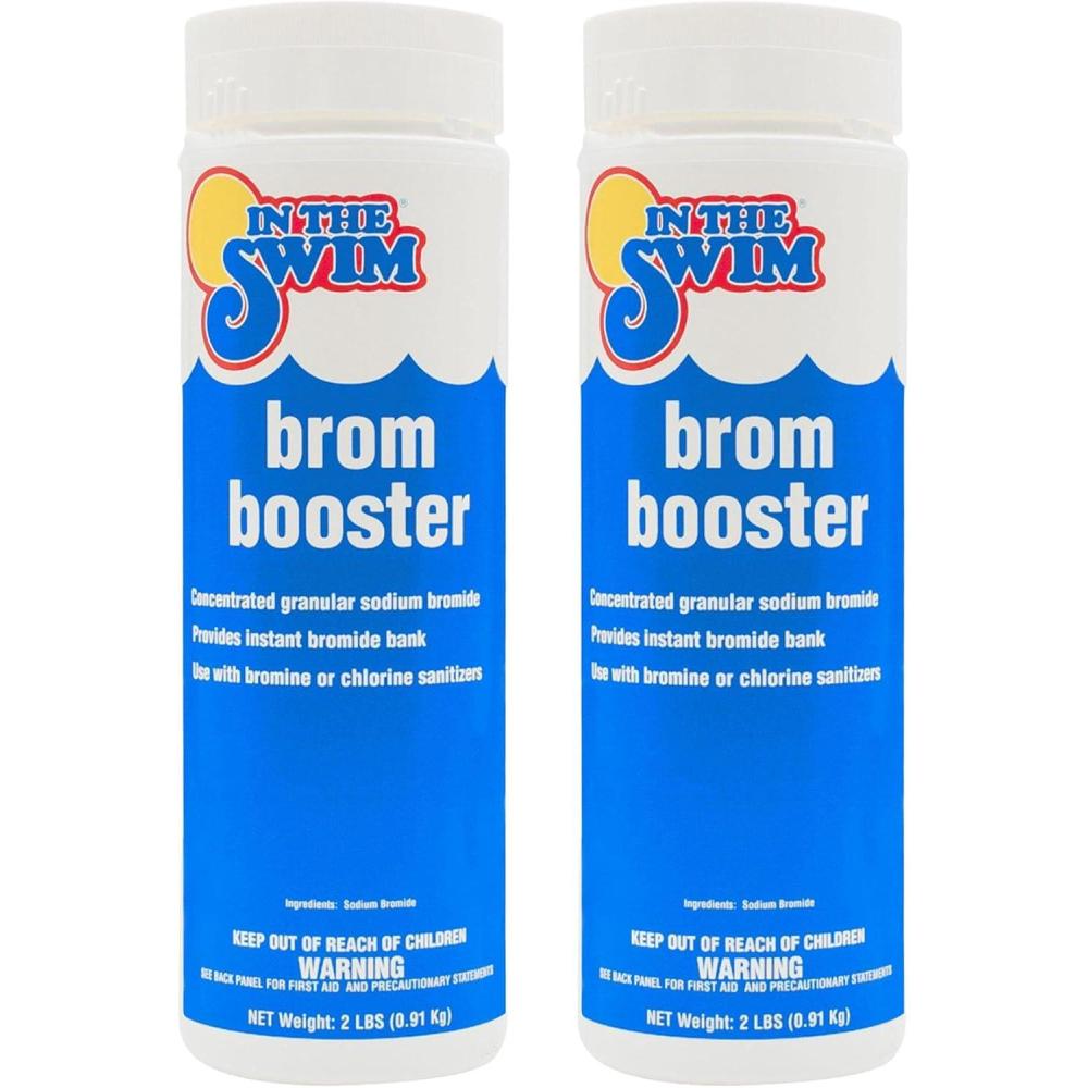 imageIn The Swim Spa ampamp Hot Tub Bromine Booster  2 Pounds for Enhanced Sanitization and Water Clarity  2 Pack