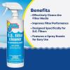 In The Swim DE Filter Cleaner – Removes Oil and Grease from Your Filter Element – 1 Quart(Single)