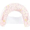 In The Swim Smiling Daisy Inflatable Sun Chair Pool Float – 48″ Pink Lounge Float with Backrest & White Daisy Print – Comfortable PVC Pool Chair for Adults & Teens