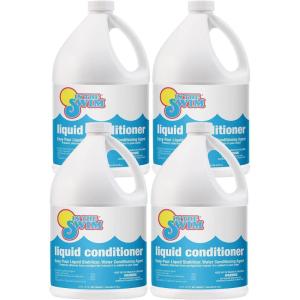 In The Swim Liquid Conditioner – Fast-Dissolving, pH-Neutral Stabilizer for Long-Lasting Water Chemistry Protection – 1 Gallon – 4 Pack(4-Pack (1 Gallon))