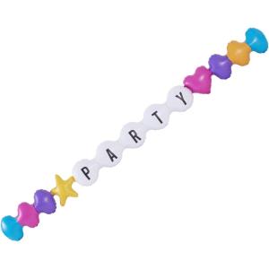 In The Swim Party Bracelet Inflatable Super Noodle – Extra-Large Pool Float for Swimming, Lounging, and Pool Parties – Durable, Easy to Inflate, and Fun for All Ages
