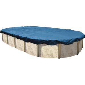 In The Swim 10′ x 15′ Oval Above Ground Winter Cover – Economy – 8 Year – 7 x 7 Scrim – Winch and Cable Included(16 x 25)