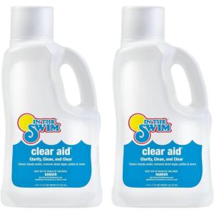 In The Swim – Clear Aid Pool Water Clarifier – Simplifies Pool Maintenance & Restores Clarity – 2 Liter – 2 Pack(2-Pack (2 Liter))