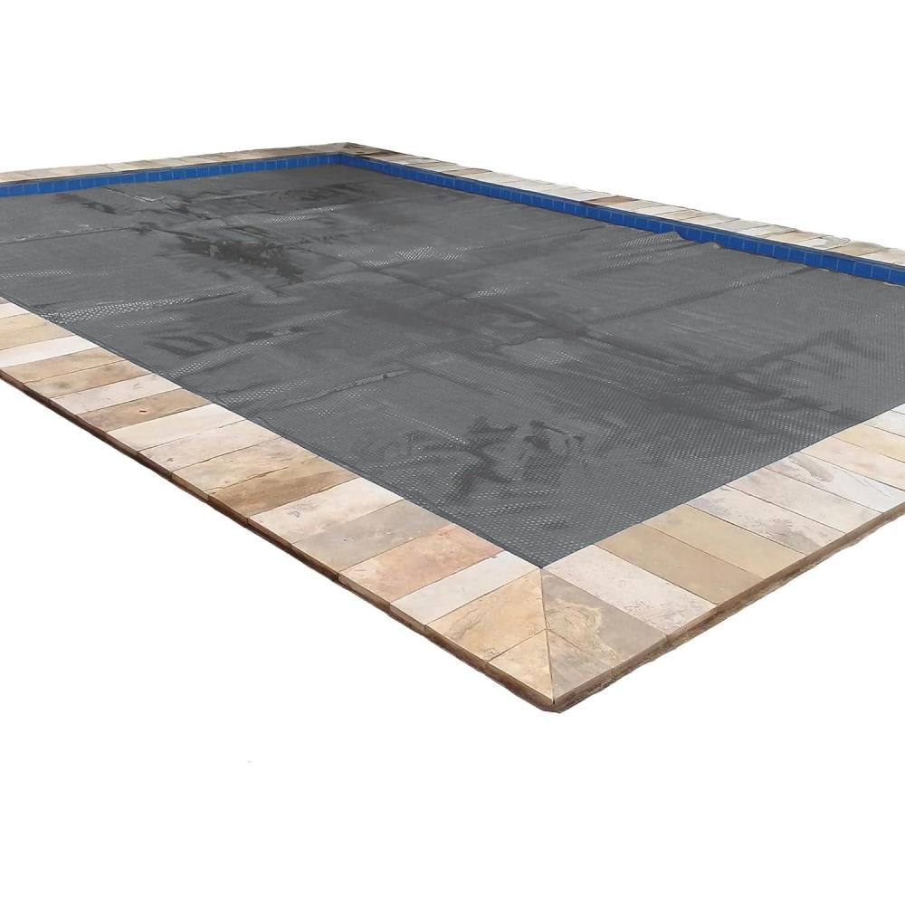 imageIn The Swim 12 x 20 Standard Blue Rectangle Solar Pool Cover 8 Mil for Solar Heating Above Ground Pools and Inground Pools24 x 40