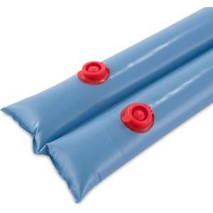 In The Swim 10′ Double Chamber Blue Water Tube 12-Pack – Extra Durable Winter Pool Cover Weights for Maximum Protection and Secure Fit(12-Pack)