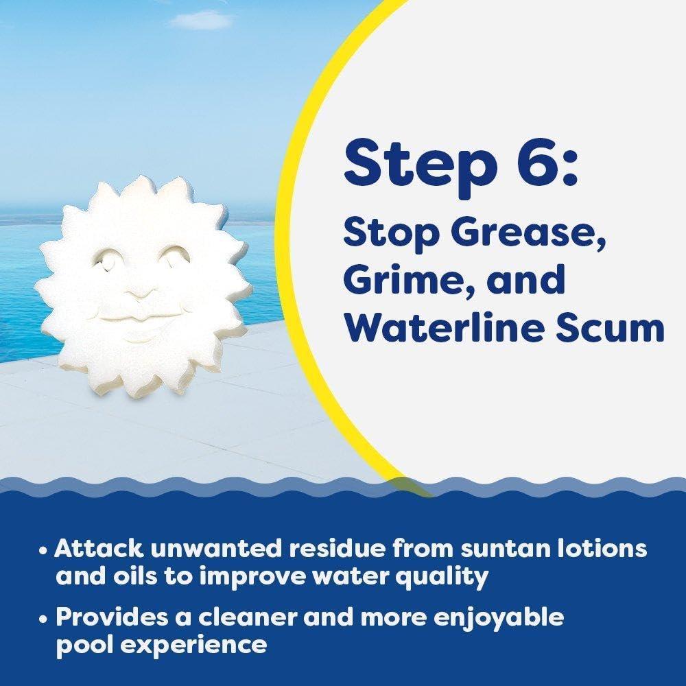 imageIn The Swim Super Swimming Pool Chemical Value Kit for Above Ground and InGround Pools Treats Up to 35K GallonsKit Only