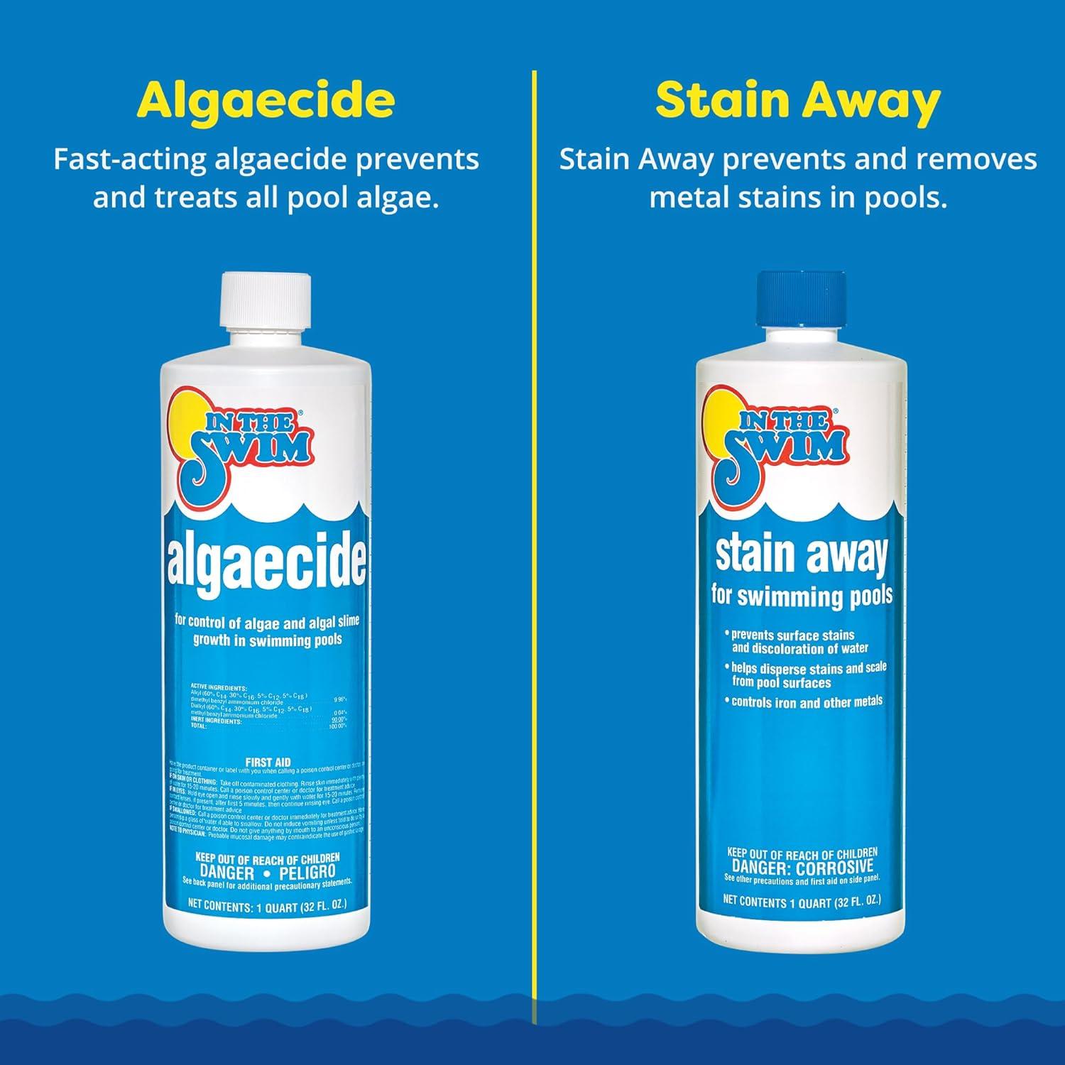 imageIn The Swim Super Swimming Pool Chemical Value Kit for Above Ground and InGround Pools Treats Up to 35K GallonsKit Only