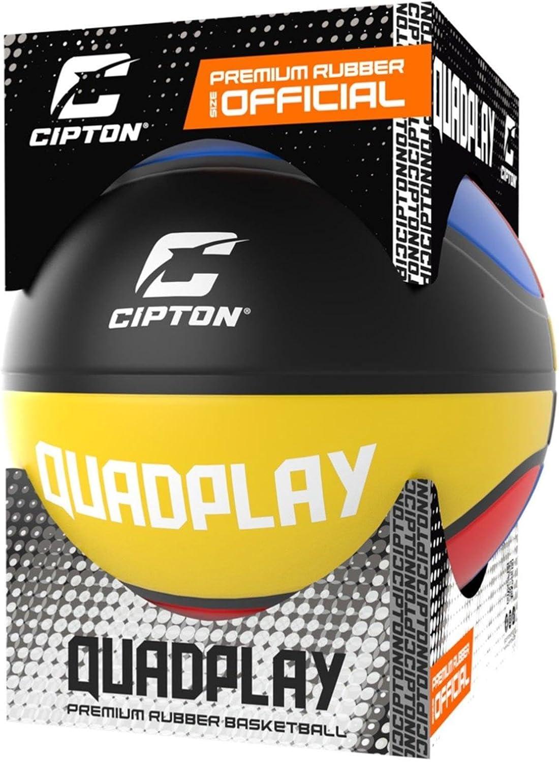 image:imageIn The Swim Cipton QUADPLAY Premium Rubber Basketball CPBB306BYRLSP