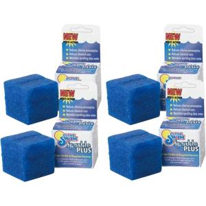 In The Swim Sparkle Plus Pool Clarifier Cube – Clear Cloudy Pool Water Fast – Safe for Saltwater & Chlorine Pools – 6 Ounce – 2 Pack(4-Pack)