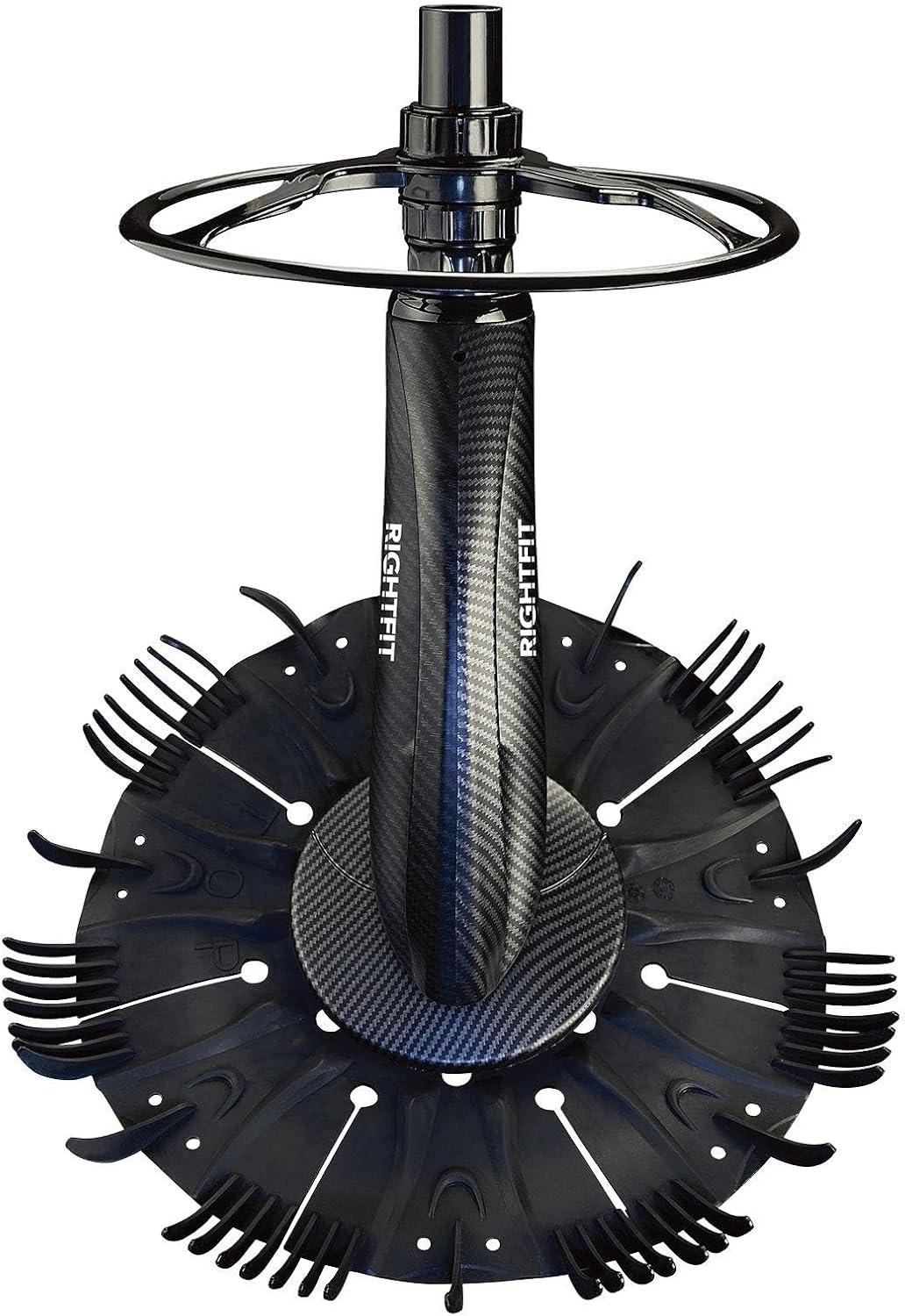 image:imageRightFit RD300 Suction Side Pool Cleaner Automatic InGround Pool Cleaner with 40 ft Hose Debris Canister amp Replacement Diaphragm SuctionPowered Vacuum for Deep Cleaning Walls amp Floors