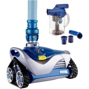 Zodiac MX6 Suction-Side In-Ground Pool Cleaner with Zodiac Cyclonic Leaf Canister, Cyclonic Suction and X-Trax for Extreme Maneuverability